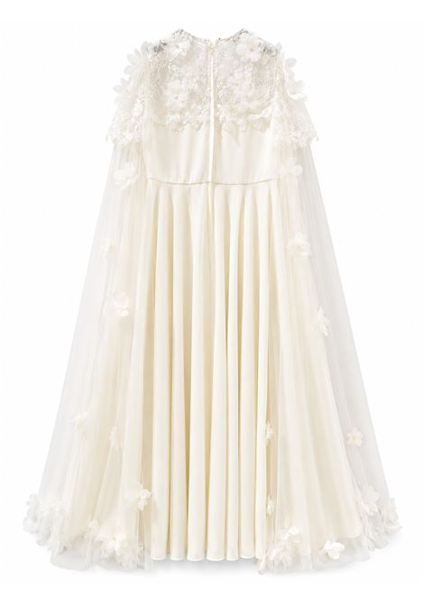Abito con fiori applicati MAISON AVA | GC 01IVORY
